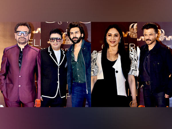 Madhuri Dixit, Kartik Aaryan, Anil Kapoor among others come together to celebrate 45 years of Anees Bazmee in Bollywood; check pics 