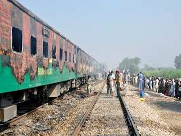 Pakistan's Tezgram Express catches fire