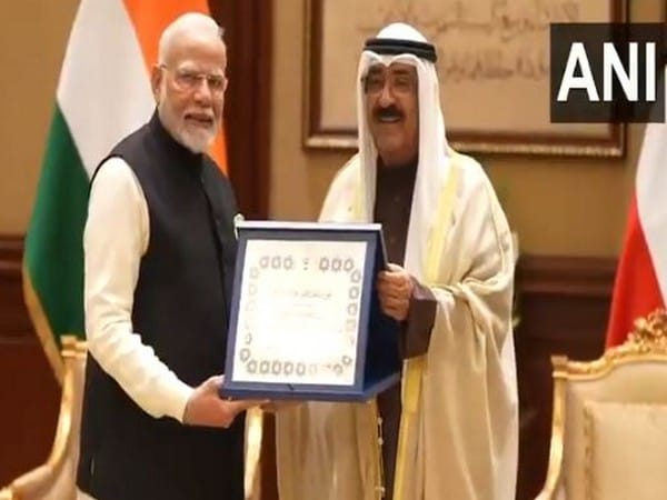 PM Modi gets Kuwait's highest civilian award, The Order of Mubarak Al Kabeer