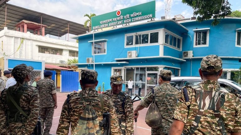 Security tightened after protesters enter Bangladesh mission in Agartala, MEA says ‘deeply regrettable’