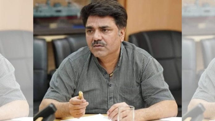 File photo: Naresh Balyan, Aam Aadmi Party MLA from West Delhi's Uttam Nagar | Facebook
