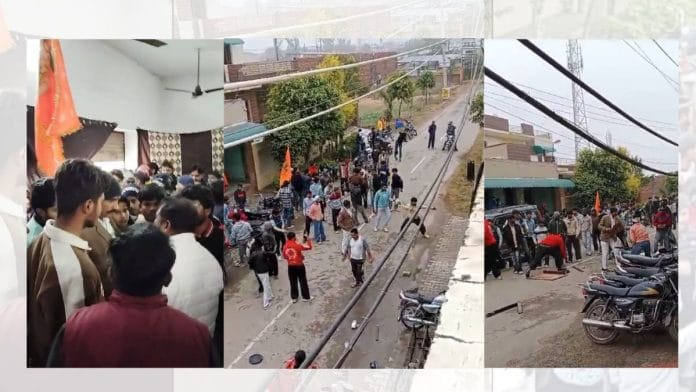 Bajrang Dal members alleged disrupted Sunday prayers in Barnala village, Haryana's Ambala. | By special arrangement