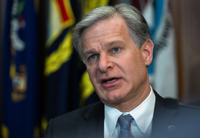FBI Director Chris Wray is planning to step down | (c) Copyright Thomson Reuters 2024