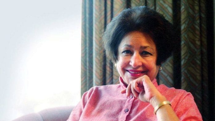 Pakistani writer Bapsi Sidhwa