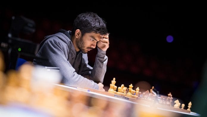 File photo of D Gukesh | X @DGukesh/@tatasteelchess