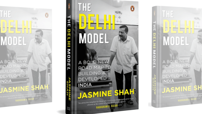 Book cover of 'The Delhi Model' by Jasmine Shah | Penguin India