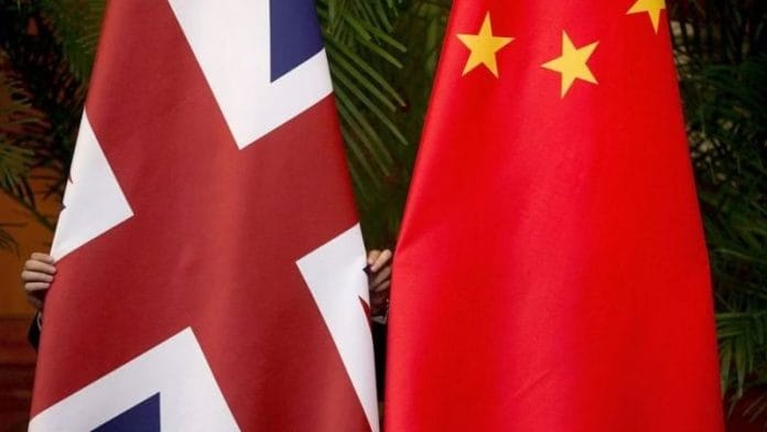 Representative image of UK & China Flags | (c) Copyright Thomson Reuters 2023