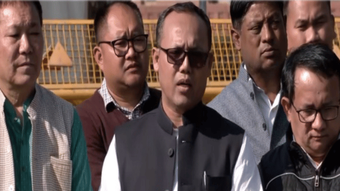 Manipur Pradesh Congress Committee President Keisham Meghachandra Singh | ANI