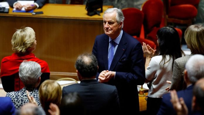 Michel Barnier among members of French parliament | Reuters