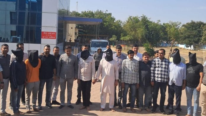 The arrested members of the gang | By special arrangement | ThePrint