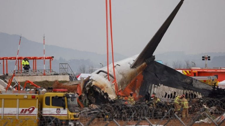 South Korea orders inspection of country’s airline operations after ‘deadliest’ plane crash kills 179