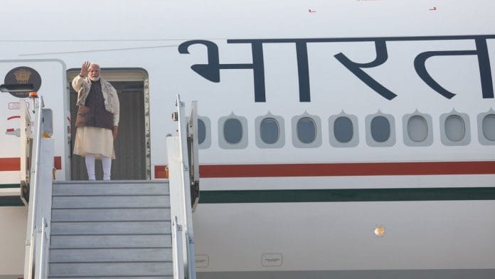 Prime Minister Modi embarks on his Kuwait visit | X/@PMOIndia