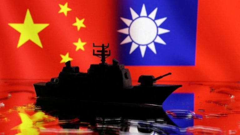 Taiwan raises alert as China deploys 90 ships in likely drills