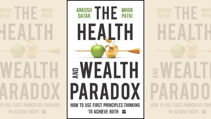 Book cover of The Health And Wealth Paradox | HarperCollins India