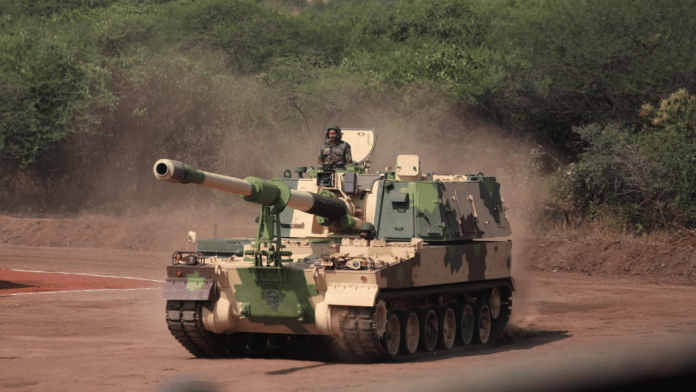 The K9 Vajra of the Indian Army | X/@SpokespersonMoD