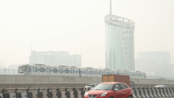 File photo of Metro train in Gurugram | ANI