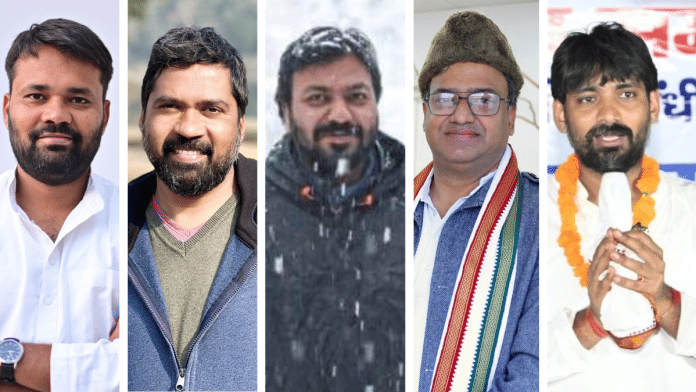 (From left to right): Anil Yadav, Sandeep Singh, Mohit Pandey, Shahnawaz Alam & Pradeep Narwal are all members of Priyanka's team | Pic cpurtesy: Facebook/X