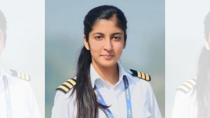Air India pilot Srishti Tuli | X