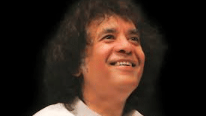 Zakir Hussain during Jagjit Singh Music Festival | Wikimedia Commons
