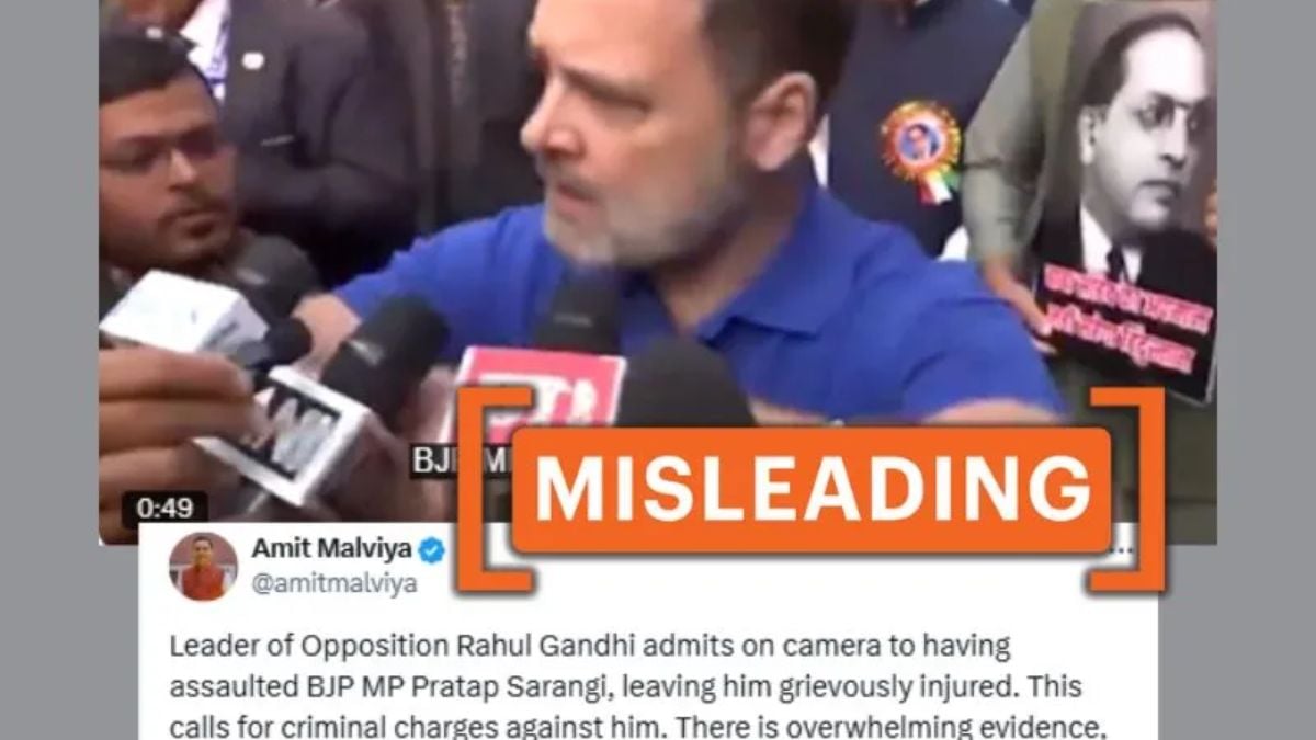 Image accompanying Rahul Gandhi admitted to assaulting BJP MP