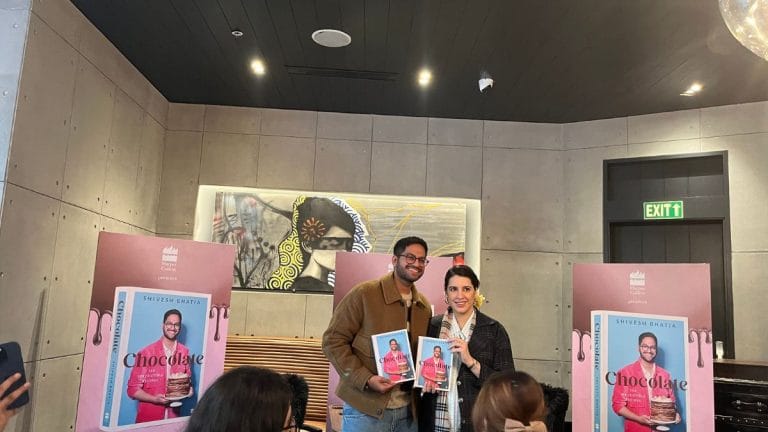 Shivesh Bhatia’s cookbook launch was an ode to chocolate—brownies, cookie dough to mousse