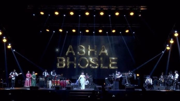 Asha Bhosle sang Karan Aujla's song, 'Tauba Tauba' and even performed the signature step at a Dubai concert on Sunday