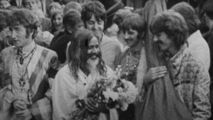 The Beatles with Maharishi Mahesh Yogi