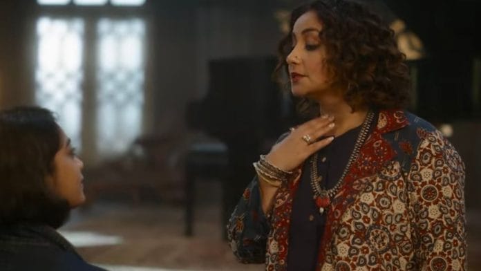 Divya Dutta in a still from Bandish Bandits season 2 | YouTube screengrab