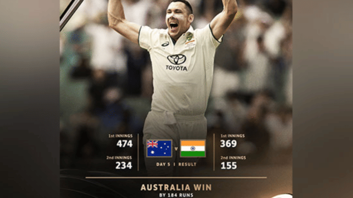 Australia vs India | X\@ICC