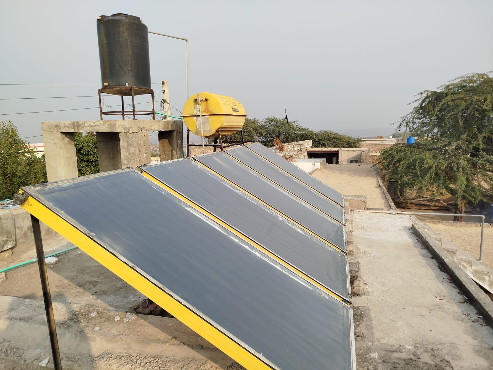 The solar panels installed in the village after Manmohan Singh became PM | By special arrangement | ThePrint