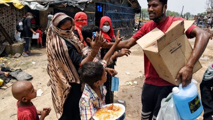 A file photo at a Rohingya Refugee Camp near Kalindi Kunj, in New Delhi. | ANI