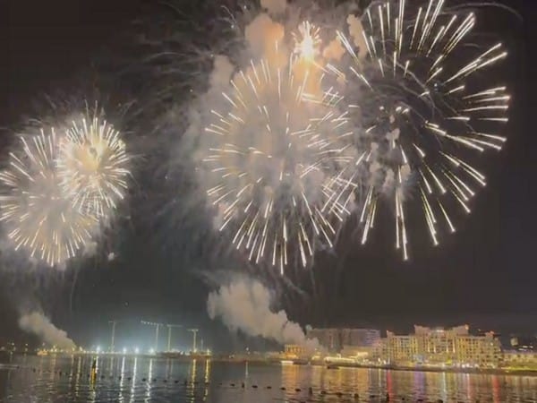 Fireworks light up Abu Dhabi as UAE welcomes 2025