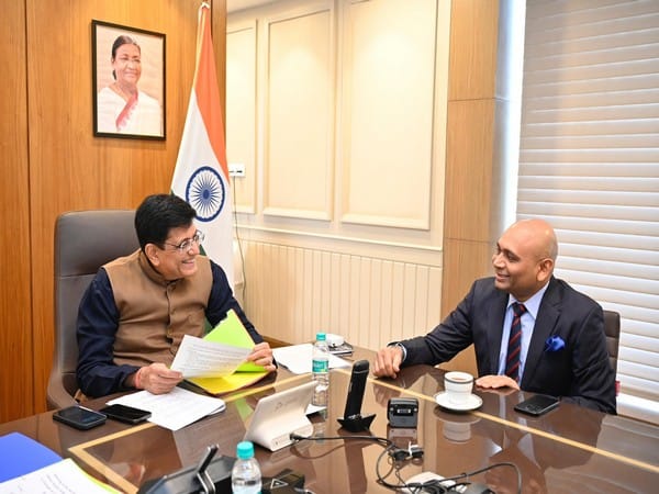 Commerce Minister Piyush Goyal meets Ambassador-designate to Georgia Abhay K