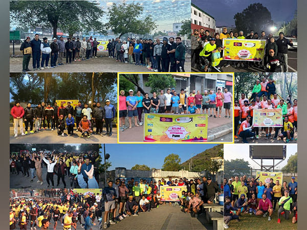 A grand start with AU Jaipur Marathon Welcome Run and Fitness Party