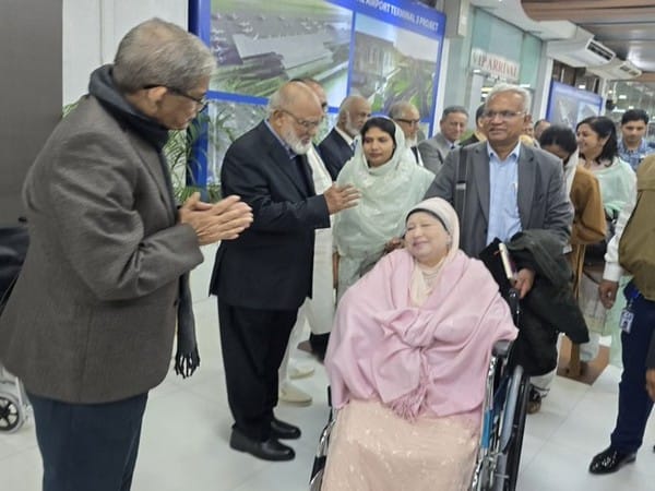 Khaleda Zia departs for London on special air ambulance for treatment