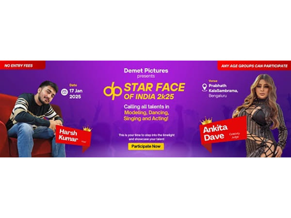 Demet Pictures Presents Star Face of India 2025: Unleashing the Stars Within