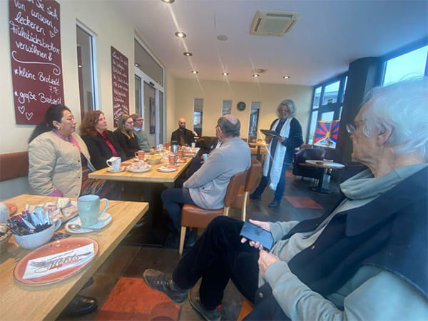 Tibet Support Group from Germany reaffirms solidarity with Tibet during meeting in Dharamshala