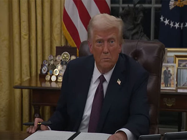 US President Donald Trump signs order establishing Department of Government Efficiency