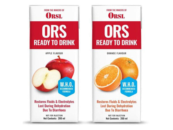Makers of ORSL® expand their Rehydration Portfolio - enters Diarrheal Dehydration with Ready-to-Drink WHO ORS