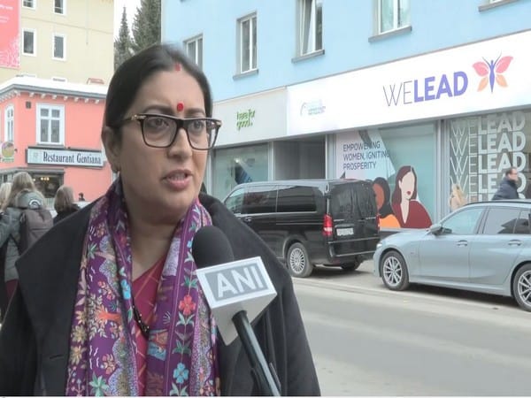 Smriti Irani in Davos to further women empowerment cause through 'WeLead' program