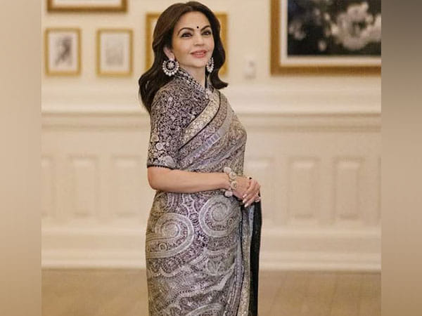 Here's all about Nita Ambani's exquisite Jamewar saree she wore for Trump's presidential dinner