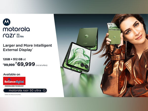 The motorola razr 50 Ultra Is Now Available at Its Lowest Price Ever - Rs 69,999 - at Reliance Digital Retail Stores and Online