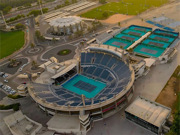 Abu Dhabi International Tennis Complex: Architectural icon & global window for sporting events