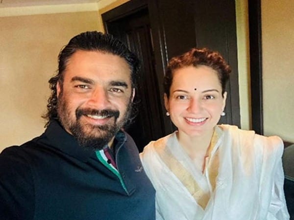 Kangana Ranaut shares BTS from upcoming film with R Madhavan 
