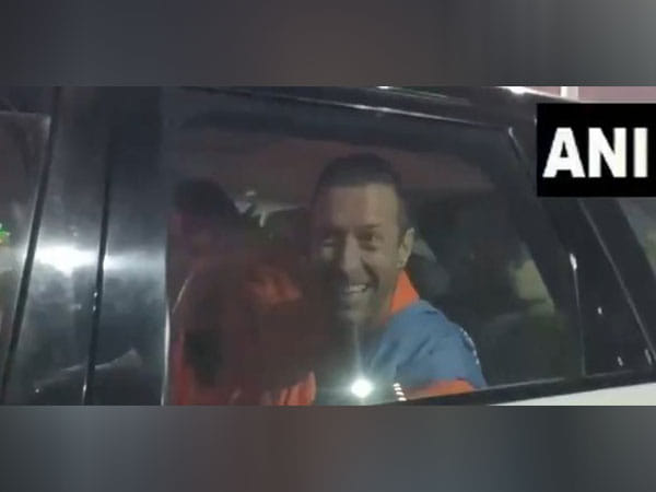 Maha Kumbh 2025: Coldplay's Chris Martin, girlfriend Dakota Johnson arrive in Prayagraj