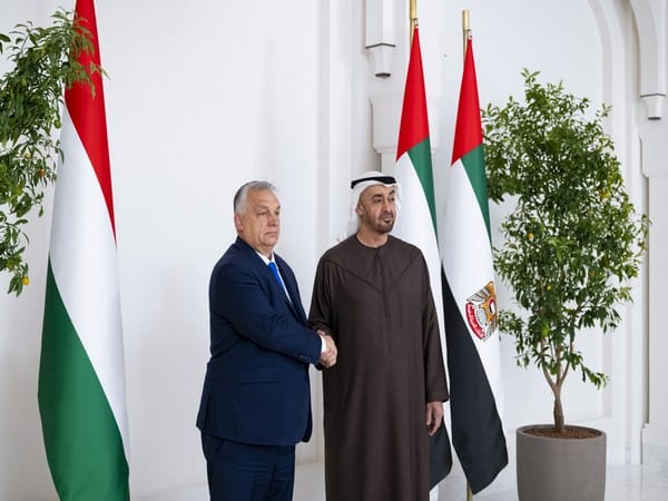 UAE President receives Hungarian Prime Minister