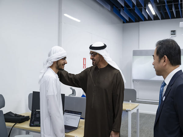 UAE President visits Mohamed bin Zayed University of Artificial Intelligence