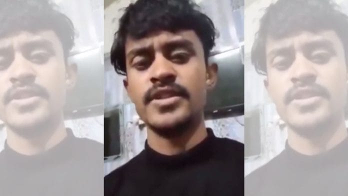 24-year-old Mohammed Arshad recorded a confession video and uploaded it to social media. | X (formerly Twitter)