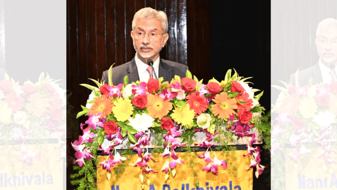 EAM Jaishankar at 9th Nani A. Palkhivala Memorial Lecture in Mumbai | X/@DrSJaishankar