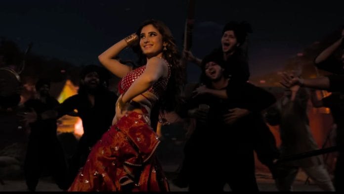 ‘Uyi Amma’ is the first song released from Thadani’s upcoming film ‘Azaad’. | YouTube